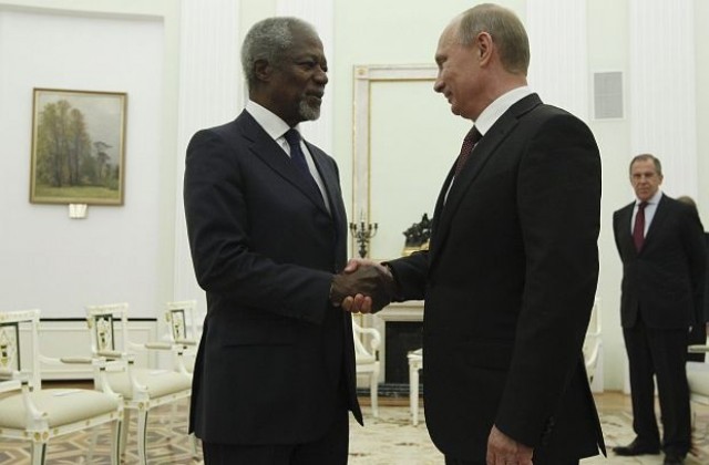 Кофи Анан е оптимист за постигане на споразумение в Съвета за сигурност за Сирия