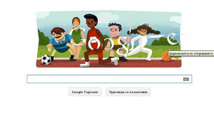 Google отбелязва началото на Олимпийските игри