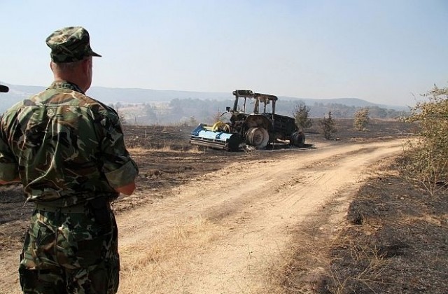 Голяма част от пожара в Сакар планина вече е овладяна