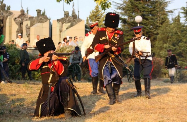 Оживяха сцени от битката за Самарското знаме