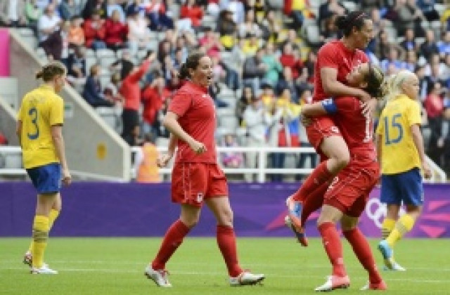 Канадките удържаха равен на Швеция и отиват на 1/4-финалите във футболния турнир