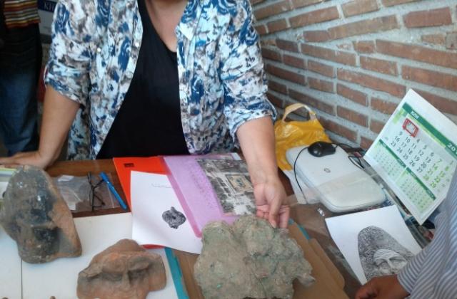 Бронзова глава на римски император откриха на Одеона