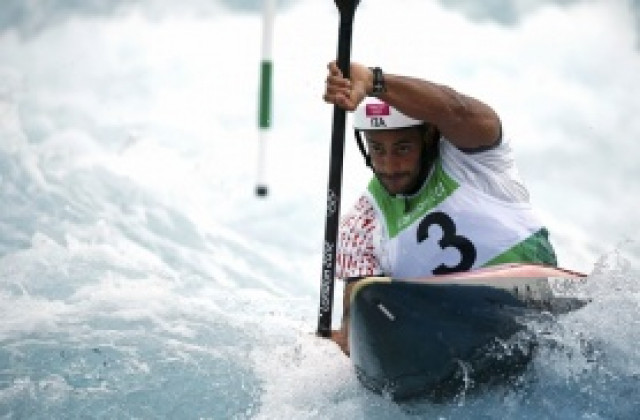 Италианец с титлата на едноместен каяк в бързи води