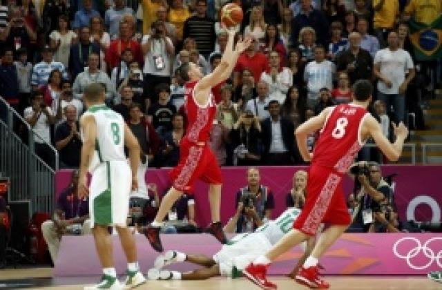 Русия с драматична победа срещу Бразилия в баскетболния турнир