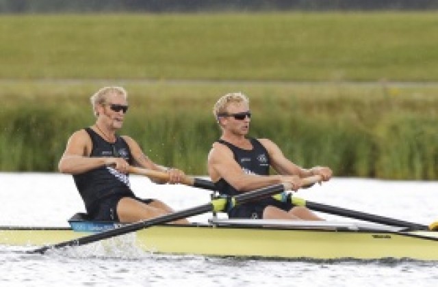 Титла за Нова Зеландия на двойка без рулеви в турнира по гребане