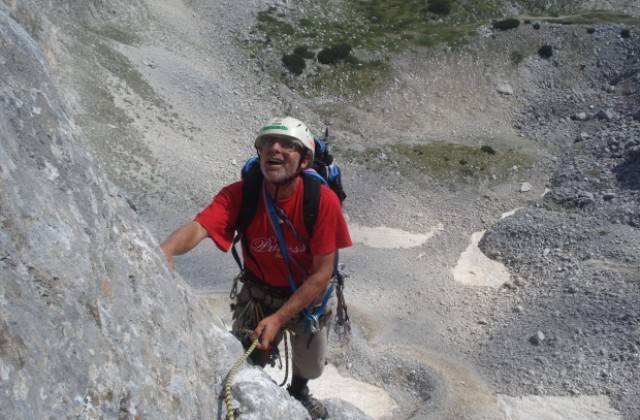 Алпинисти от ТД Осогово изкачиха северната стена на връх Вихрен