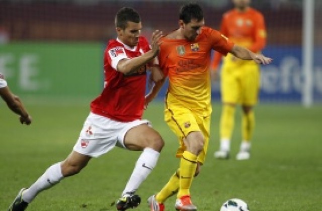 ВИДЕО: Галчев игра 5 минути срещу Барселона, грандът пожали Динамо само с два гола