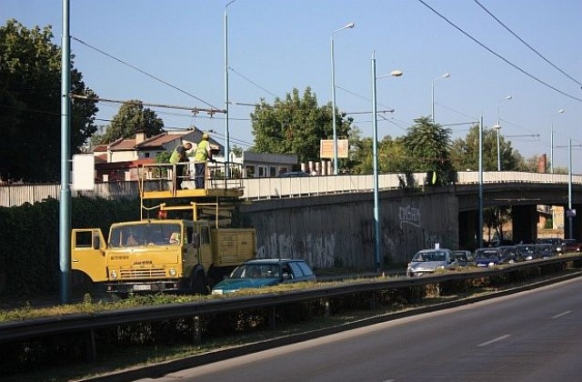 За пореден път в Пловдив късат тролейбусни жици