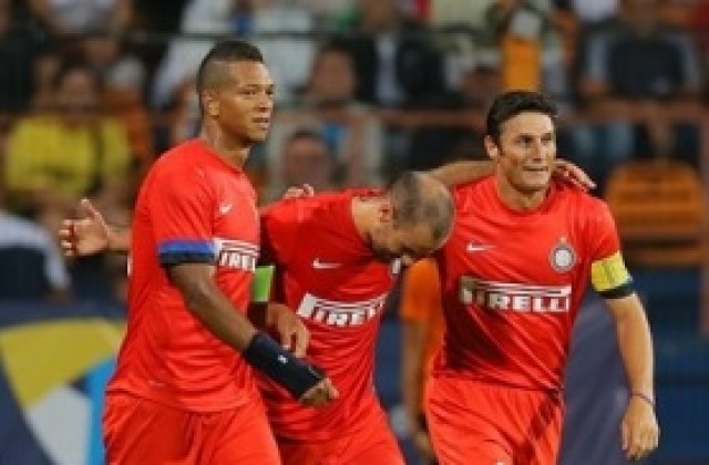 ВИДЕО: Класата на Интер се обади в Румъния, Живко Миланов игра цял мач