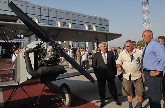 Борисов бил кулминация на честванията на годишнината от първия български полет