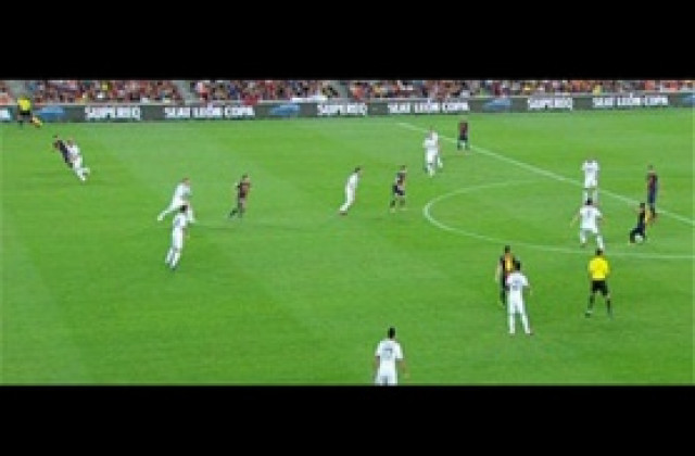 Снимка: Има ли засада при първия гол на Барселона?