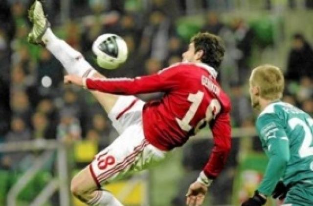 Цецо Генков игра цял мач при равенство на Висла