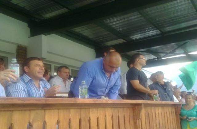 Бойко Борисов преряза лентата на стадиона в Гоце Делчев