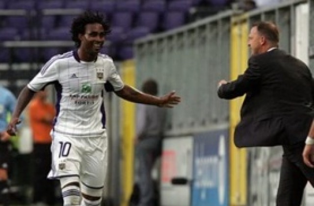 Андерлехт взе своето в реванша срещу АЕЛ