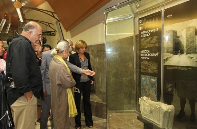 Метростанция Сердика II е първата станция-музей в Европа