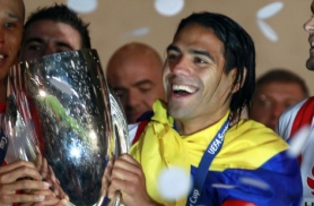 ВИДЕО: Новият принц на Европа Фалкао направи Атлетико супершампион