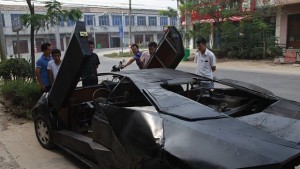 Китаец си направи Ламборгини от стари части