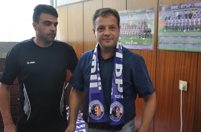 Кметът подкрепи Цанко Цветанов като треньор на Етър-24
