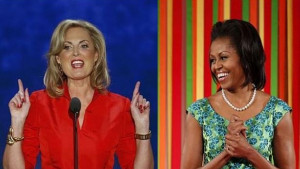 Две съпруги с контрастно минало в надпревара за Белия дом