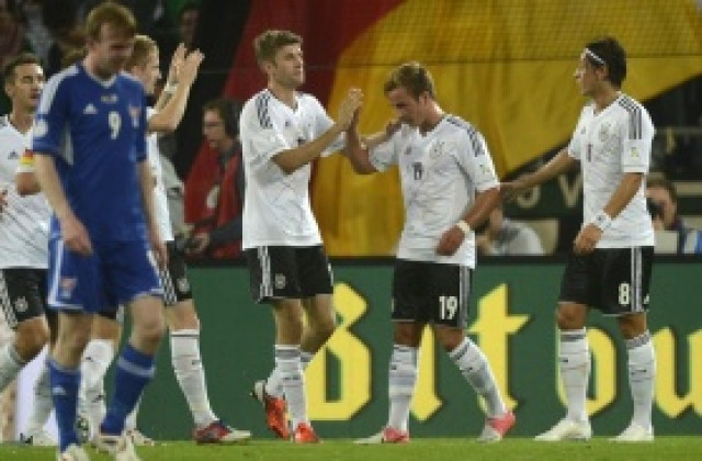 ВИДЕО: Ялова Германия вкара само 3 на Фарьорските острови