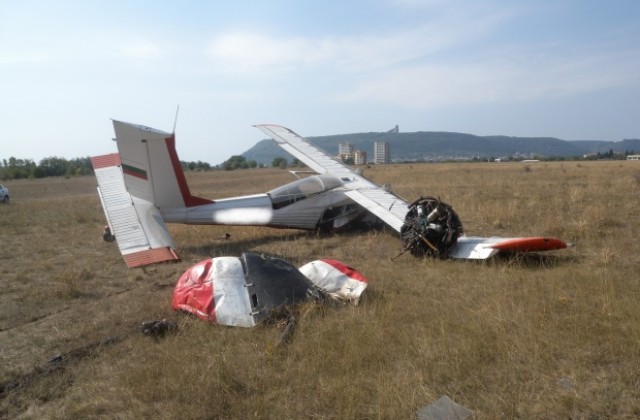 Варненски пилот пострада, самолетът му катастрофира в Шумен