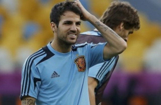 Фабрегас: Не съм титуляр, но съм щастлив в Барса