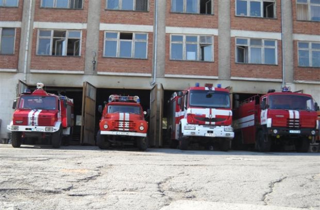 Пожар изпепели два декара овощни дръвчета