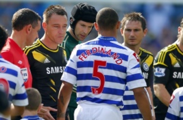 Фърдинанд все пак не се здрависа с Джон Тери и Ашли Коул