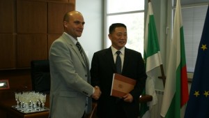 Габрово и Шаосин подписаха Протокол за намерения за установяване на