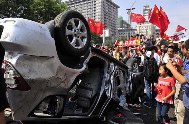 Разрастват се антияпонските протести в Китай