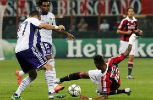 ВИДЕО: Малага се подигра с милионерите от Зенит, Милан пак разочарова