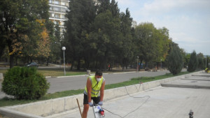 Ремонтират водната стена на Зелен клин
