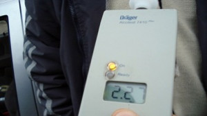 Засякоха шофьор с 296 промила алкохол