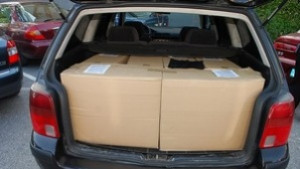 Поредна пратка контрабандни цигари спипаха в Сливенско