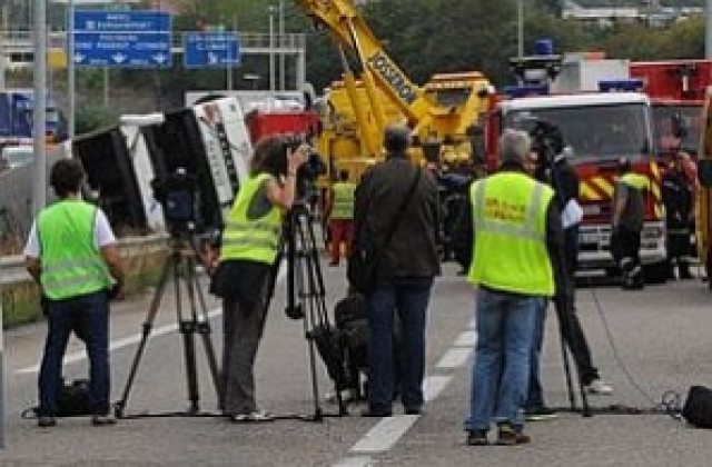 Автобус с полски ученици катастрофира в Германия