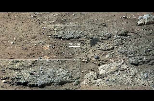„Кюриосити” е открил следи от вода на Марс