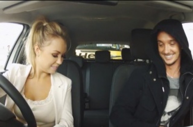 ВИДЕО: Съотборник на Стилиян остави жена си зад волана, вижте последствията