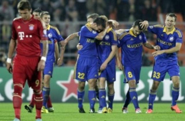 ВИДЕО: БАТЕ продължава да мачка в ШЛ - шокира Байерн, Валенсия с първа победа