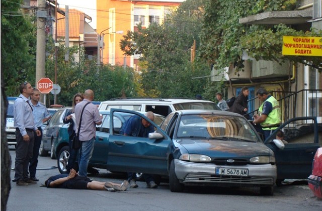 Показен арест в центъра на Монтана