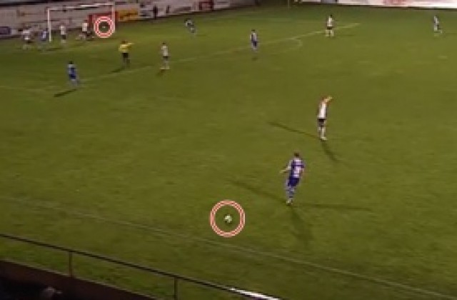 ВИДЕО: Съдия призна гол при две топки на терена