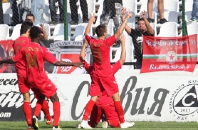 СНИМКИ: ЦСКА не даде шанс на Славия, плюс един много, много слаб съдия