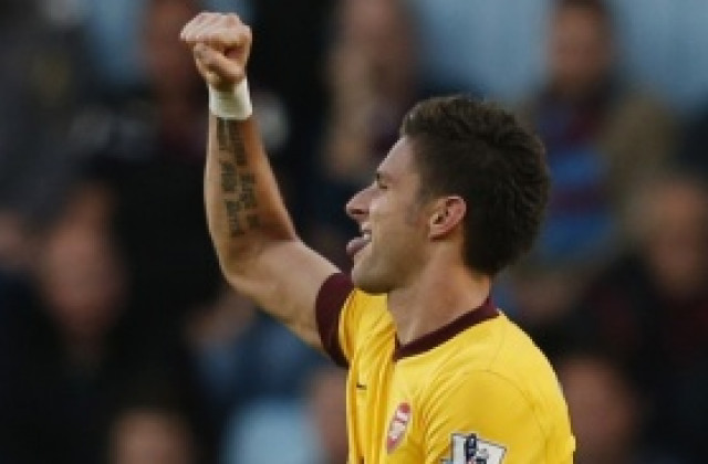 Жиру си отдъхна след дебютния гол във Висшата лига