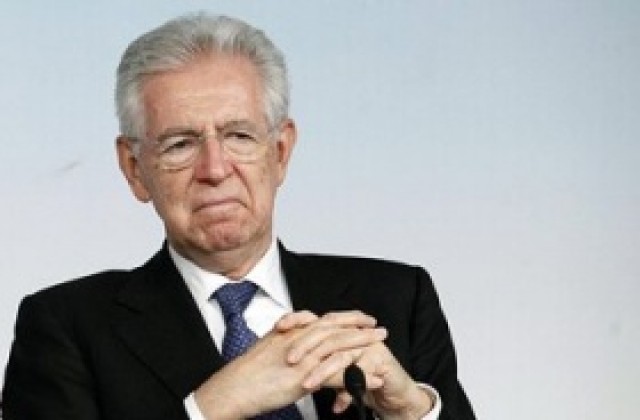 Монти призова за бързо въвеждане на единен надзорен механизъм на банките в еврозоната