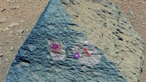 Първата проба на камък на Марс поднесла огромна изненада