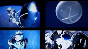 Феликс Баумгартнер скочи успешно от ръба на Космоса премина звуковата