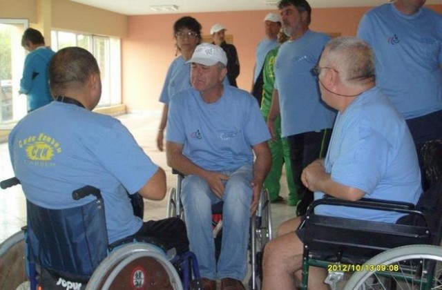 ГЕРБ-Сливен подпомогна провеждането на спортна проява за хора с увреждания