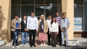 Депутатът от ГЕРБ Диан Червенкондев се срещна с ученици от