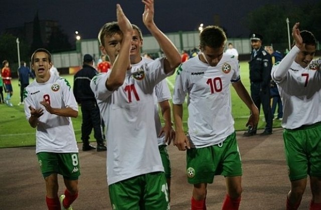 Уникална победа за България, бихме Испания при юношите