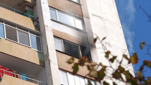 Евакуираха блок в столицата заради пожар