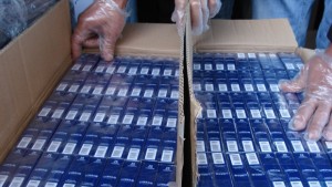 Полицаи откриха и иззеха над 38 000 къса незаконни цигари